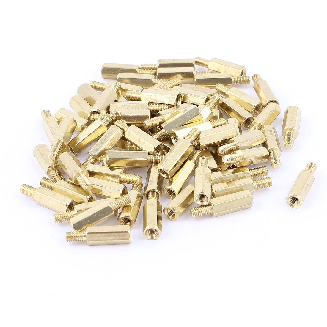 70Pcs (PCB board) M3 Male/Female Brass PCB Spacer Hex Standoff (25ry673qf233) Pillar 12mm-image-31