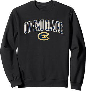 Wisconsin Eau Claire Blugolds Arch Over Officially Licensed Sweatshirt Small