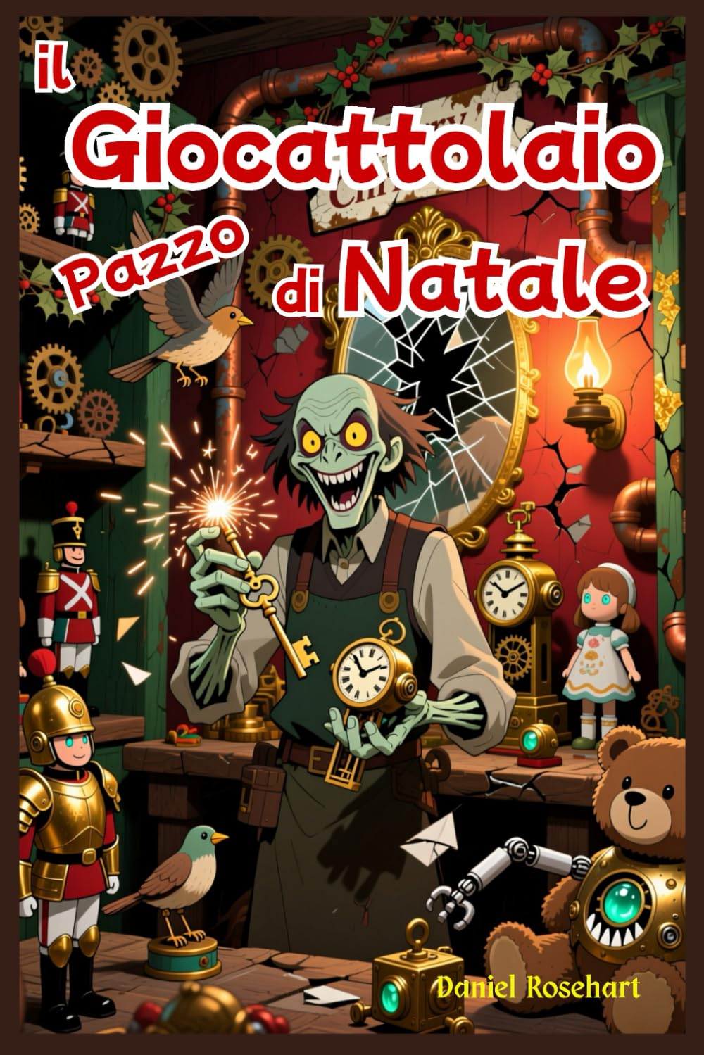 Il Giocattolaio Pazzo di Natale: Libri di Natale per Bambini e Ragazzi di 9 10 11 12 13 14 15 anni Storie di Avventura con Babbo Natale Efli Fate ... Natalizio - Libri di Avventura di Natale)