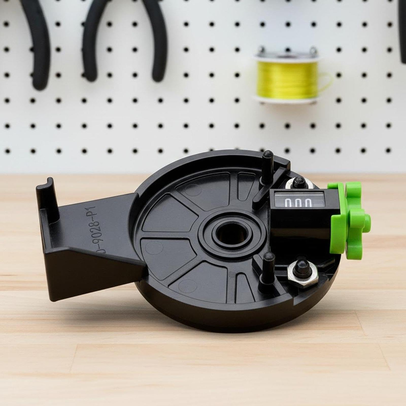 Downrigger czarny wskaźnik głębokości z licznikiem elektrycznym do łowienia jigami, dokładny pomiar głębokości, idealny dla entuzjastów wędkarstwa słodkowodnego i słonowodnego