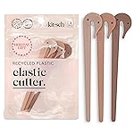 Kitsch Hair Tie Cutter - Easy To Use, Pain Free Rubber Band Cutter for Hair Kids, Baby & Toddler Girls | Ideal Gifts for Women - Multicolor, 3pc Set