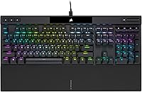 Corsair K70 RGB PRO Mechanical Gaming Keyboard: CHERRY MX Speed Switches, 8000Hz Hyper-Polling, PBT Keycaps, Black