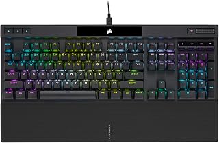 Corsair K70 RGB PRO Mechanical Gaming Keyboard: CHERRY MX Speed Switches, 8000Hz Hyper-Polling, PBT Keycaps, Black