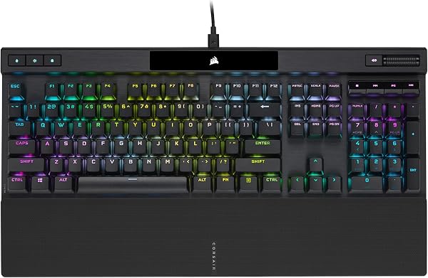 Corsair K70 RGB Mechanical Gaming Keyboard - USB Passthrough & Media Controls