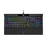 Corsair K70 RGB MK.2 Mechanical Gaming Keyboard - USB Passthrough & Media Controls - Tactile & Quiet- Cherry MX Brown - RGB LED Backlit (CH-9109012-NA)