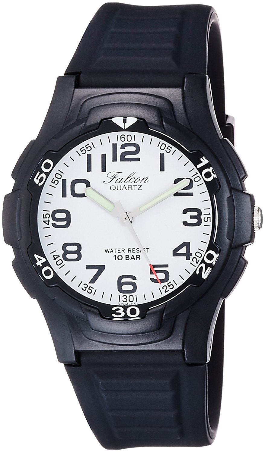 [シチズン Q&Q] 腕時計 アナログ 10気圧防水 ウレタンベルト VP84J851 メンズ ホワイト