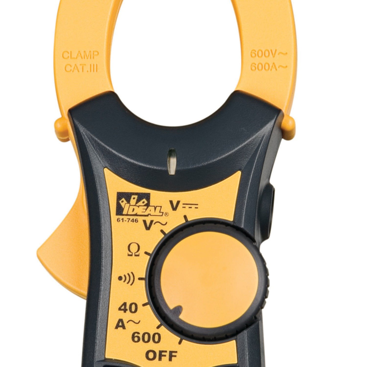 IDEAL 61-744 600-Amp Clamp-Pro(TM) Clamp Meter - TWO YEAR Warranty