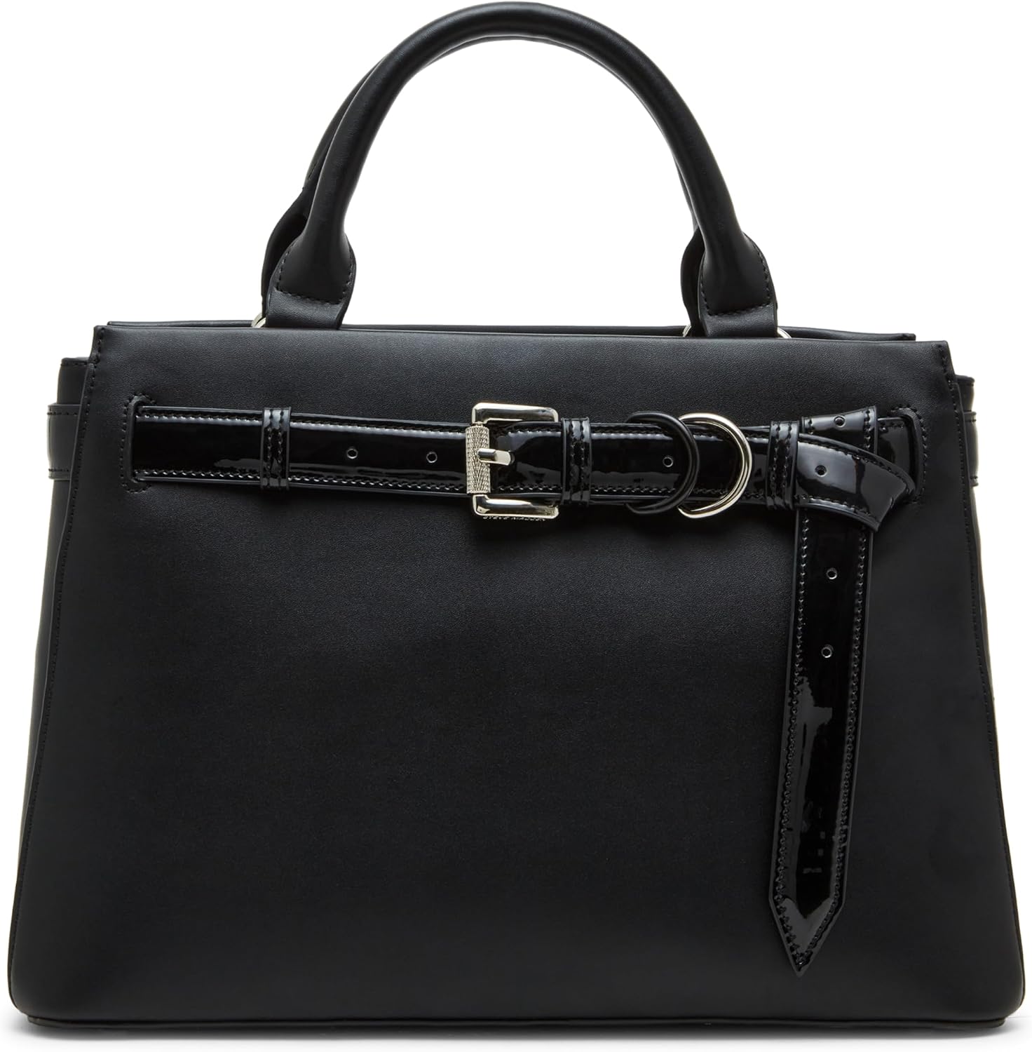 Steve Madden Women's Steve Madden Roxanne Smooth Satchel With Patent Belt