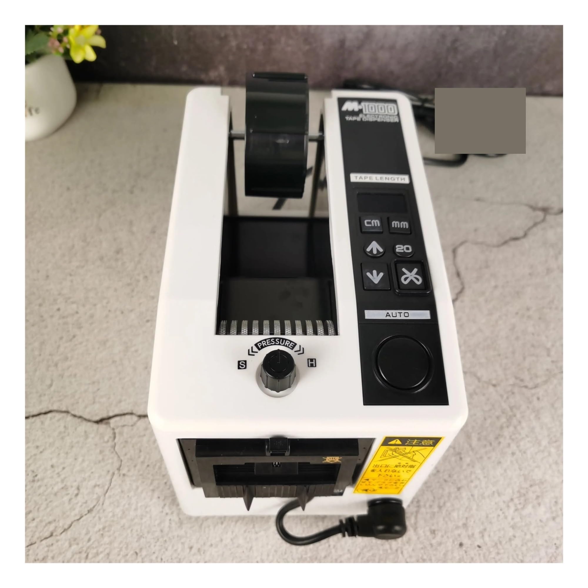 Distributore di nastro adesivo, M-1000 Distributore automatico di nastro biadesivo/Distributore da imballaggio/Distributore elettronico a carosello per spedizioni, scuole(M-1000S)
