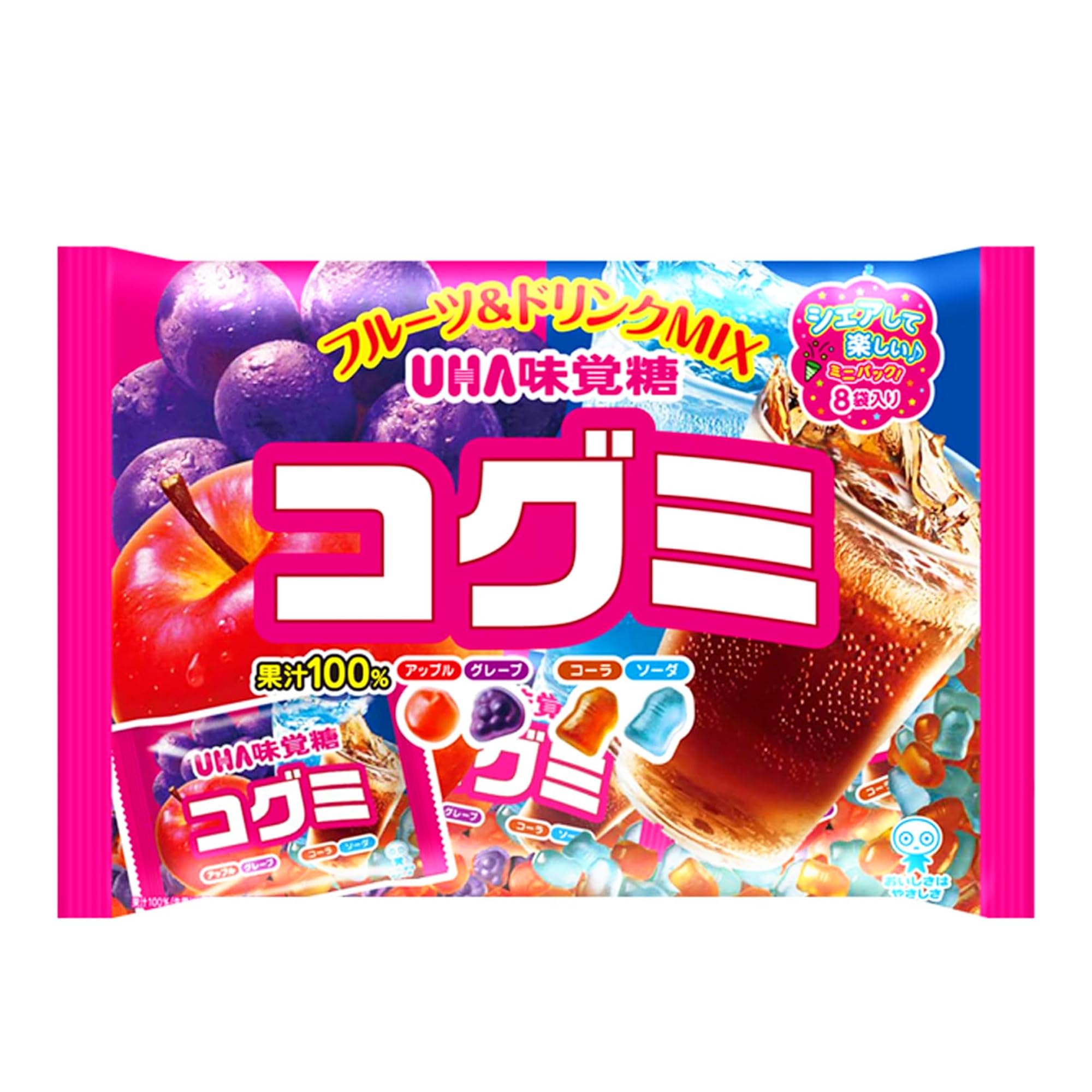 UHA味覚糖 コグミ ファミリーパック 128g