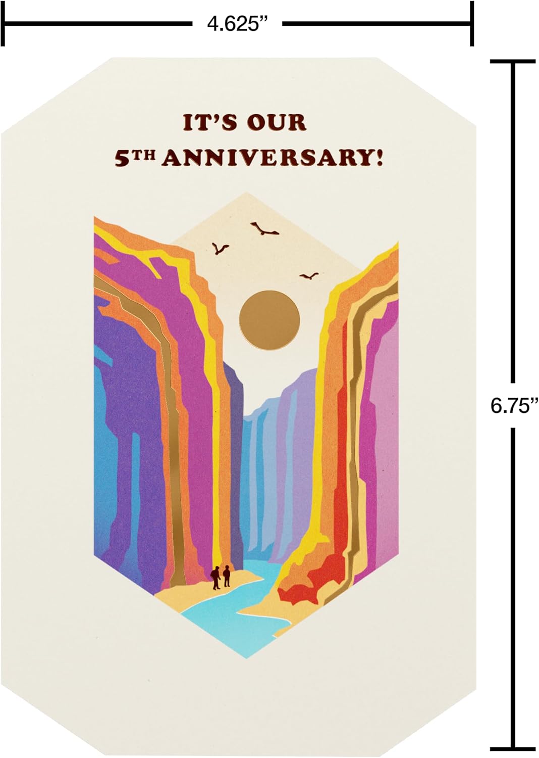 American Greetings 5th Anniversary Card (Our Life Together)