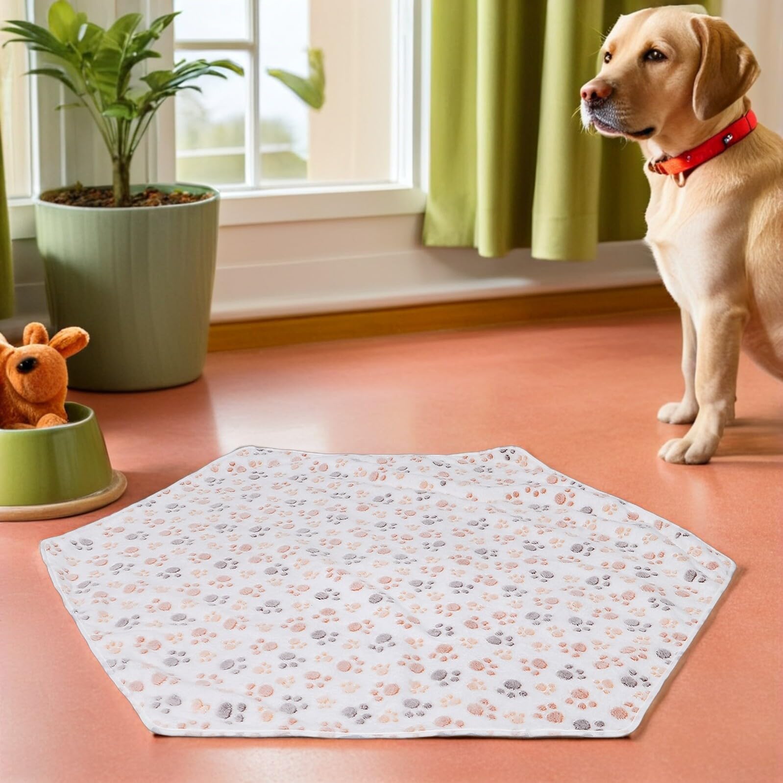 Empapador Reutilizable y Lavable Hexagonal para Perros y Gatos