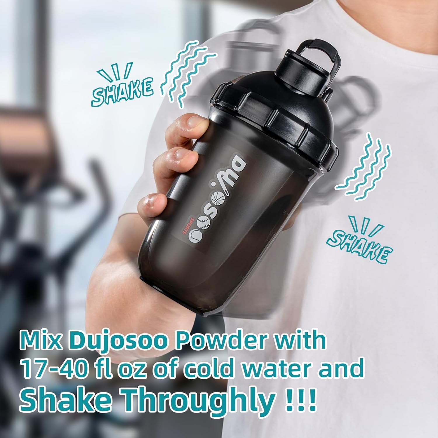 Shake Thoroughly! Electrolyte Hydration Powder Drink Mix | Fat Free - Variety Pack | 7 Electrolytes & 6 Vitamins | Hericium, Collagen Peptide, BCAAs | 1 Pack: 16 Servings, 20g/Stick, 5g Protein/Stick Ice Cream Flavor image 3 of 9 B0FH6M5V13
