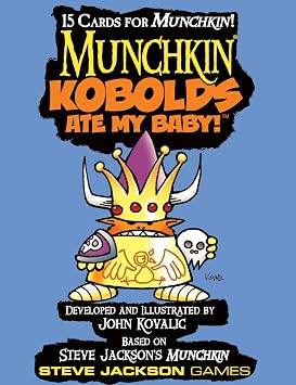 Steve Jackson Games Munchkin Kobolds Ate My Baby Card Game