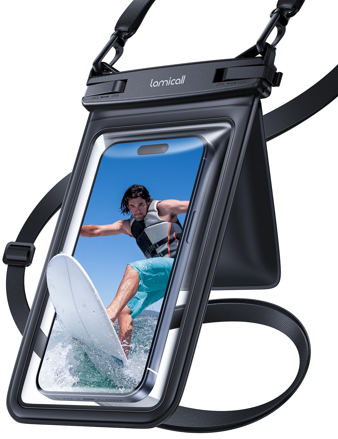 Amazon.co.jp: 【2026年最新ダブルポケット】 スマホ 防水 ケース 夏