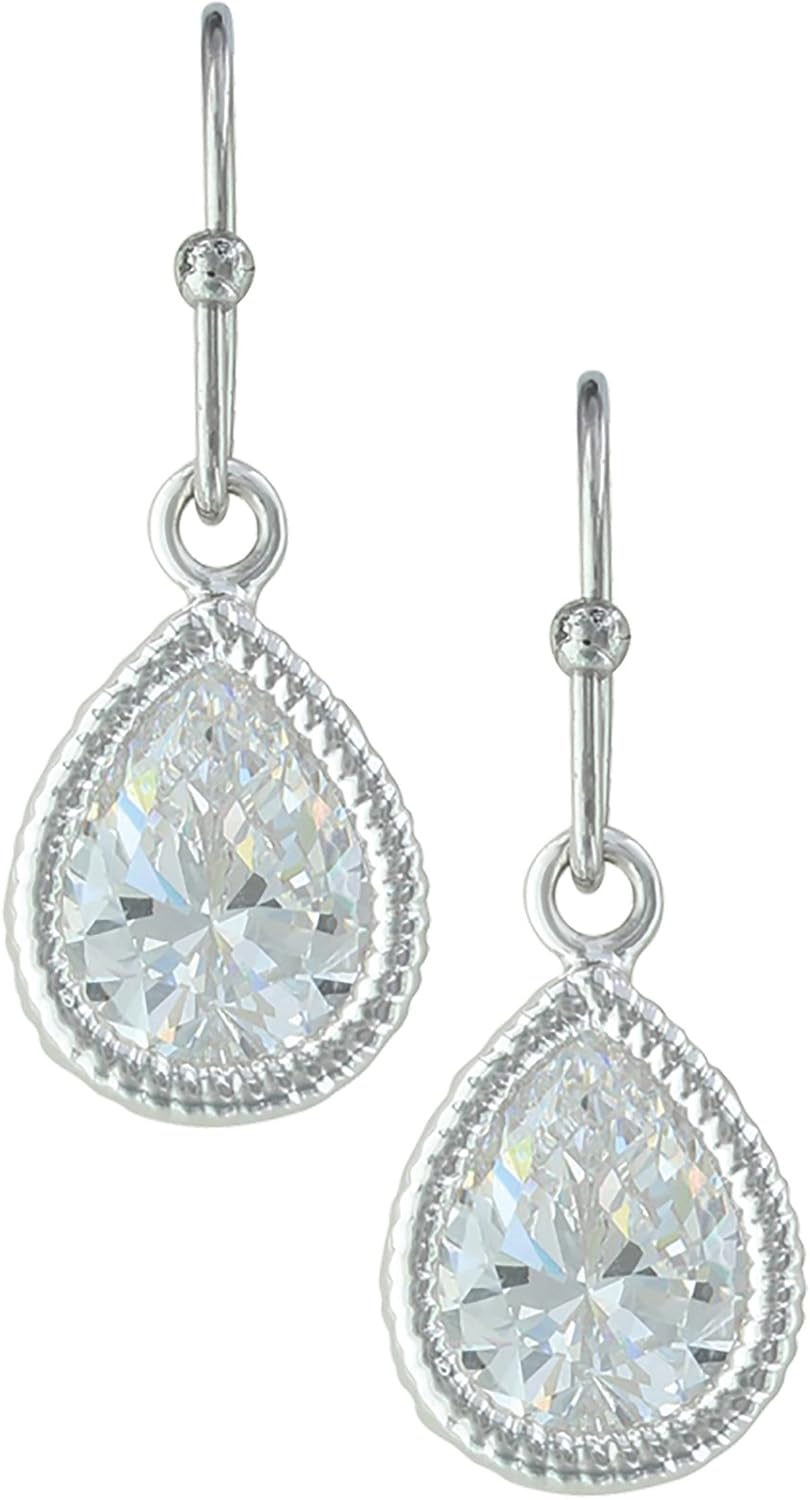 Montana Silversmiths Women's Western Teardrop Earrings - ER3731 One Size