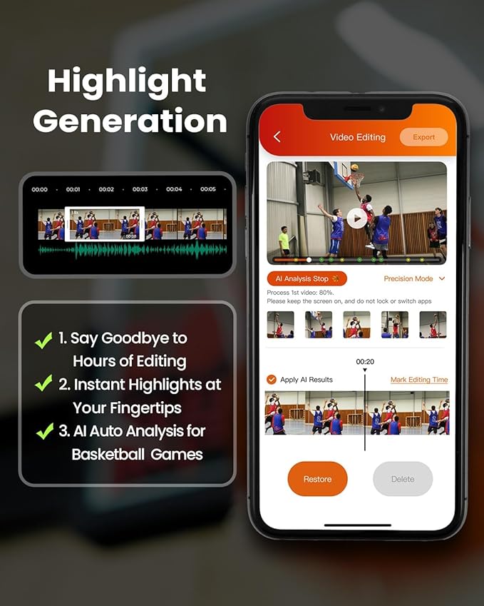 XbotGo Chameleon Cámara Deportiva 4K 60fps miniatura 5