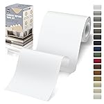 OAZ 4 x 79 inch Canvas Repair Patches Canvas Fabric Patch Self-Adhesive Canvas Repair Tape Waterproof Outdoor Gear Repair Patch Kit for Boat Cover Awning Sofa Chair Couch Tent Bag (White)