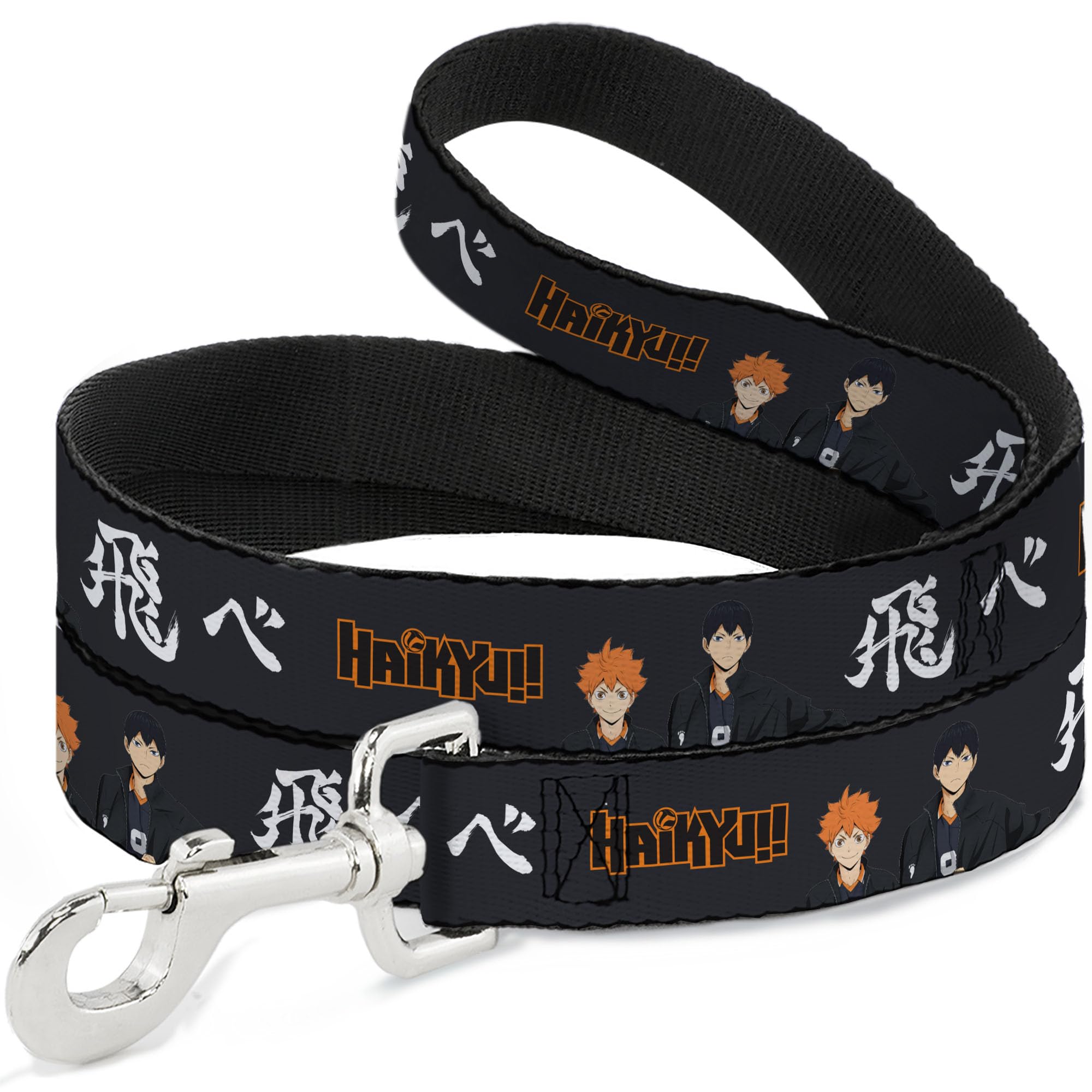Laisse pour chien large de 3,8 cm Crunchyroll pour stopper les douleurs aux mains