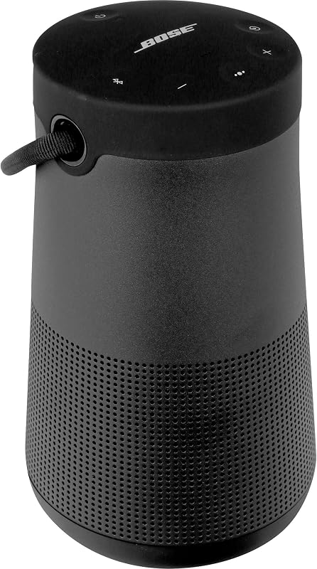 Boxă portabilă Bluetooth Bose SoundLink Revolve+ Series II - rezistentă la apă, sunet 360 de grade, negru