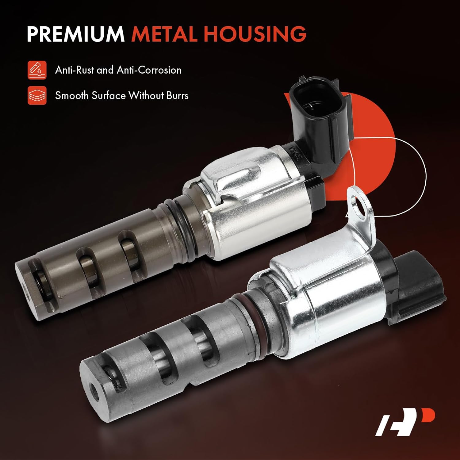 A-Premium 2-PC Left & Right Engine Variable Valve Timing (VVT) Solenoid Compatible with Toyota Tundra 2012-2014, 4Runner 2010-2020, FJ Cruiser 2010-2014, 4.0L, Replace# 1534031030, 15330-0S010