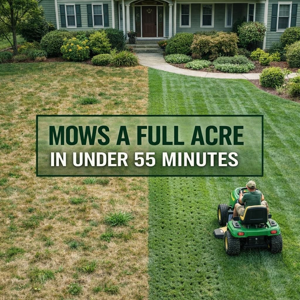 35“ Lawn Aerator Tool with Galvanized Steel Spikes, Extra-Wide Tow Bar Tow Behind Aerator for Lawn and Farm, Durable Core Aerator Lawn Tool for Soil