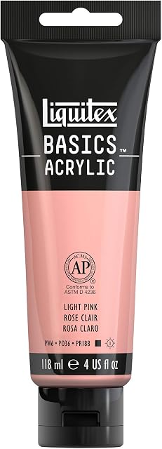 Liquitex Basics Acrylic, 118 ml Tube - Pink Portrait Light
