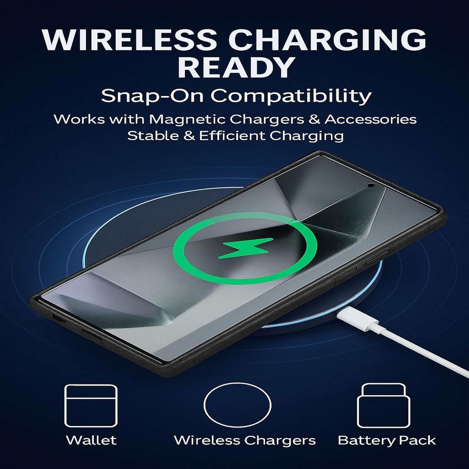 Premium Suede Microfiber Case for Samsung Galaxy S25 Ultra / S25 Plus / S25, Ultra-Slim Breathable Full Coverage, Anti-Scratch Anti-Slip, Compatible with MagSafe(Blue,S25)