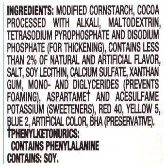 Jell-O Sugar-Free Chocolate Fudge Instant Pudding Mix 1.4 Ounce Box (Pack of 6)