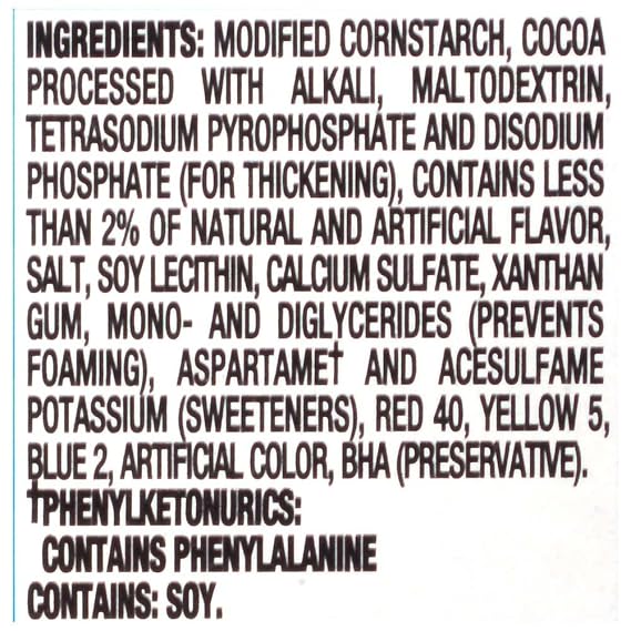 Jell-O Sugar-Free Chocolate Fudge Instant Pudding Mix 1.4 Ounce Box (Pack of 6)