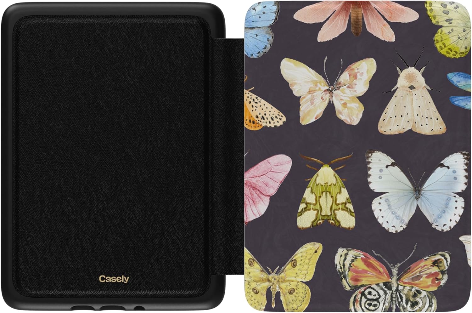 Casely Kindle Case | Jenna Palek x Casely | Midnight Monarch | Compatible with 6-inch Amazon Kindle 2024/2022 (11th Generation)