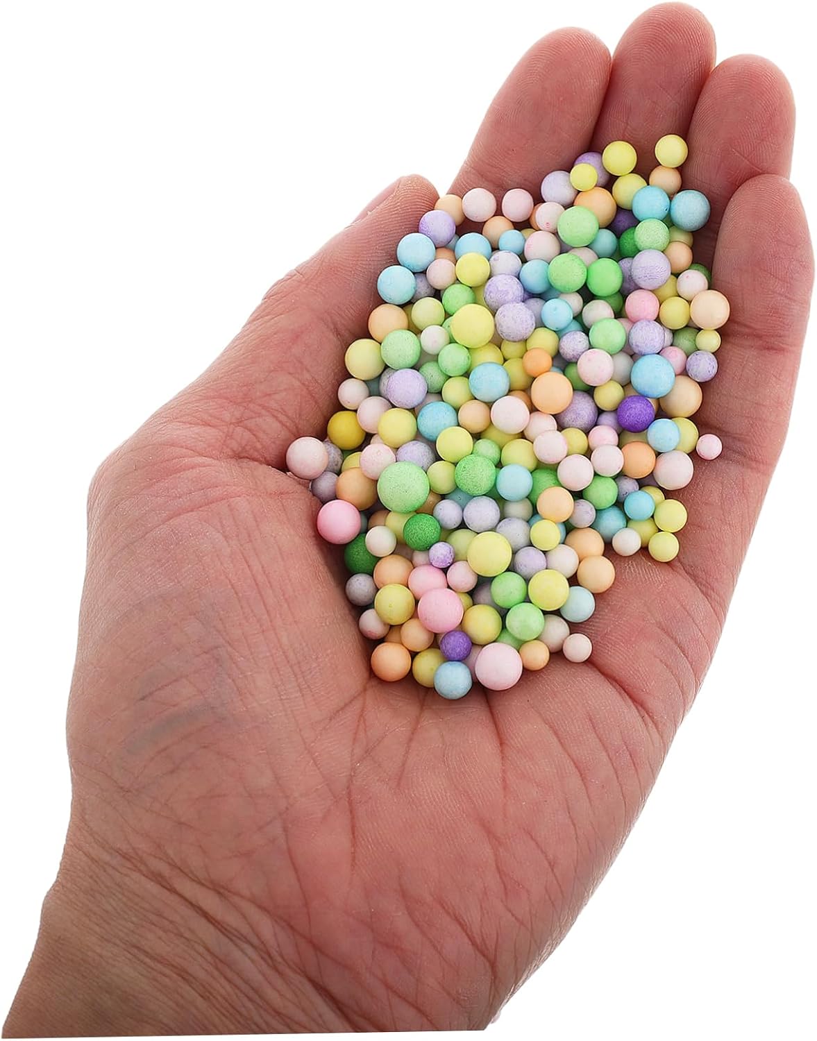 Toddmomy Bean Bag Stuffing Refill Foam Beads 100g for Halloween Season