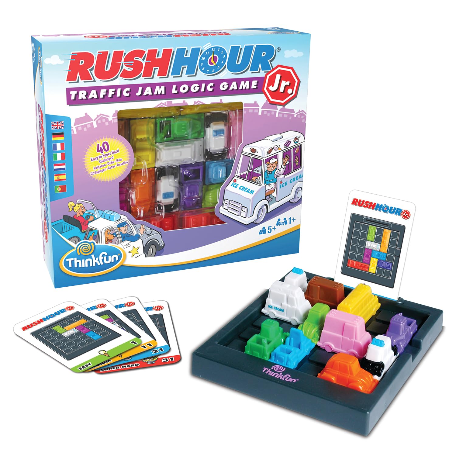 Ravensburger, Thinkfun Rush Hour, Thinkfun