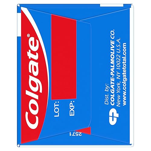 Vista 5 de Colgate Pasta dental blanqueadora total de dientes, 10 beneficios, sin compensaciones, sensibilidad y blanqueamiento, tubo de 4.8 onzas