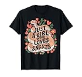 Just A Girl Who Loves Snakes T-Shirt