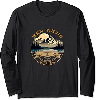 Ben Nevis Vacation Apparel - Ben Nevis Souvenir Long Sleeve T-Shirt