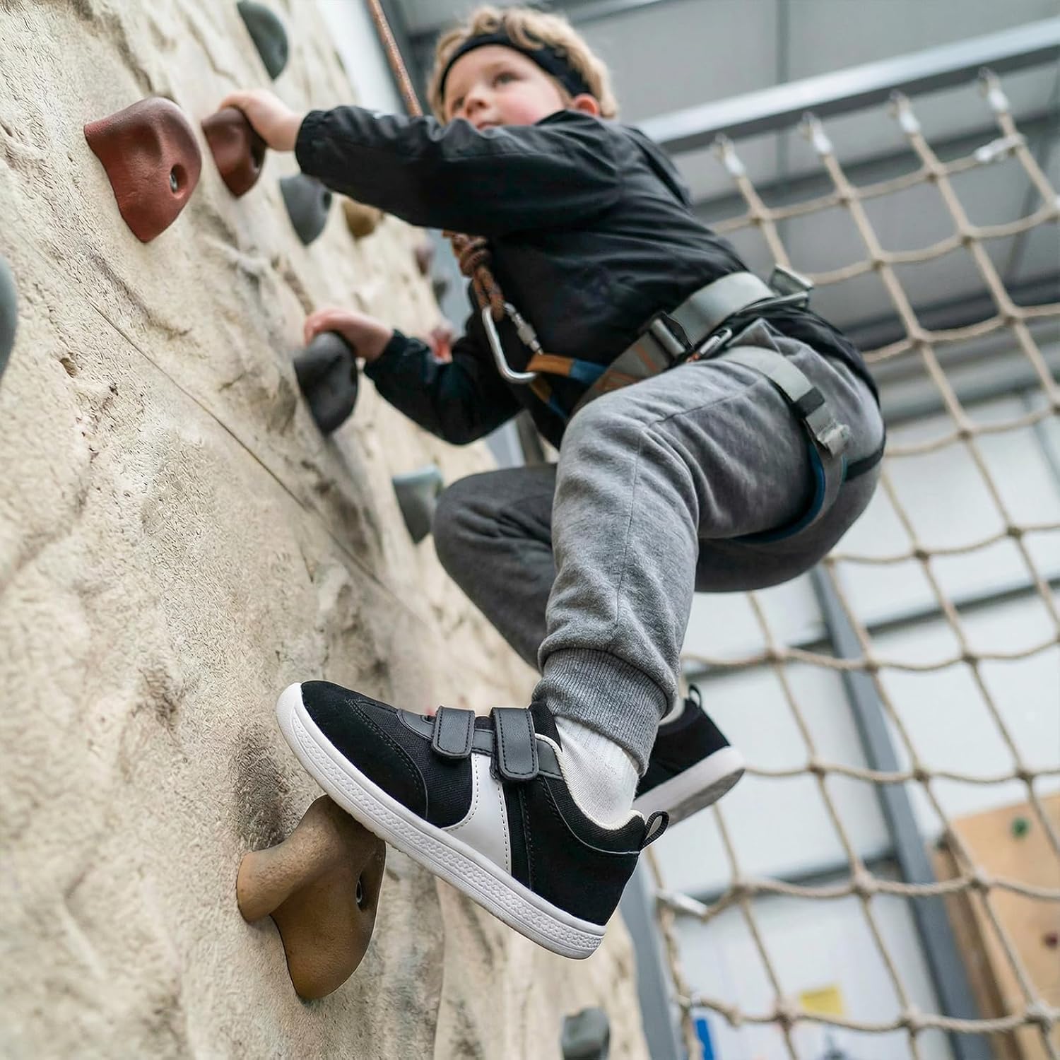 Toddler Wide Toe Box Barefoot Shoes Boys Girls Sneakers Zero Drop Kid Tennis Runnin... - Image 2