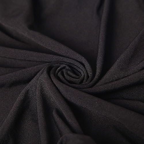 Miniatura 8 de Funda de silla Peomeise plegable, de elastano para banquete de boda, comedor, evento.