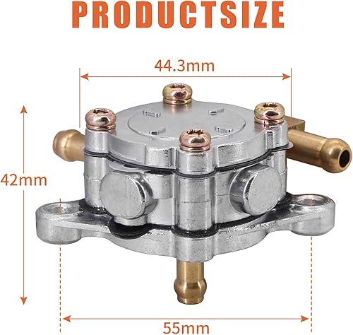 Miniatura 4 de Bomba de combustible con línea de combustible y filtro J10-24410-03 para carrito de golf Ya-maha G1 G1A G3 G3A J102441003 J10-24410-00-00