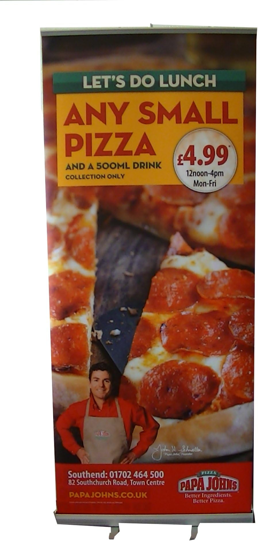 Roller Banner Pull-UP Banner with Printed Graphics Blockout 610GSM Thick (80cm Wide)