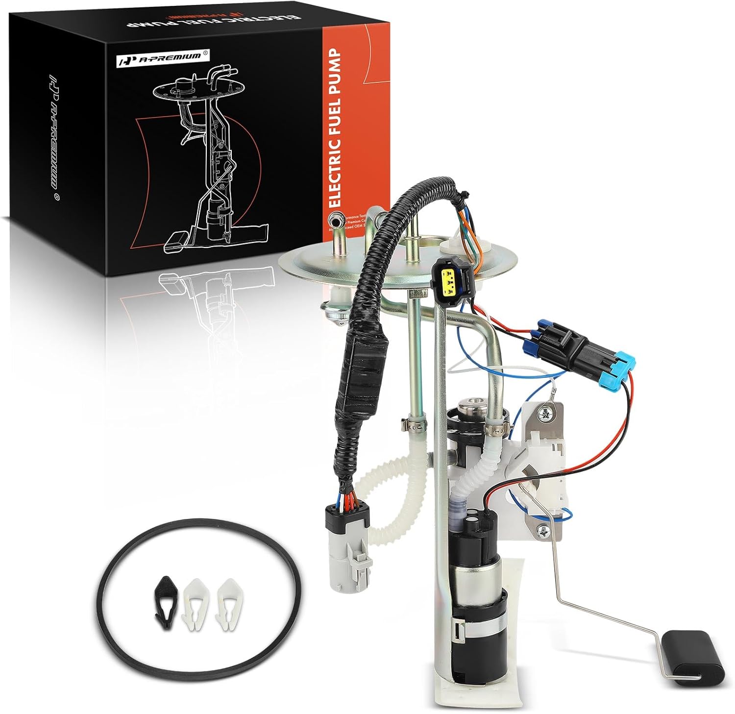 A-Premium Electric Fuel Pump Assembly with Sending Unit Compatible with Ford Ranger 2000-2001, V6 3.0L, 126.0" Wheelbase