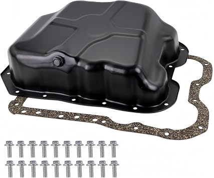 4884665AC Engine Oil Pan with Drain Plug&Gasket and 20 Screws Fits For DodgeAVENGER/CALIBER/JOURNEY;JeepCOMPASS/PATRIOT;ChryslerCirrus/200/SEBRING/;L4 2.4L 2.0L # 264-361
