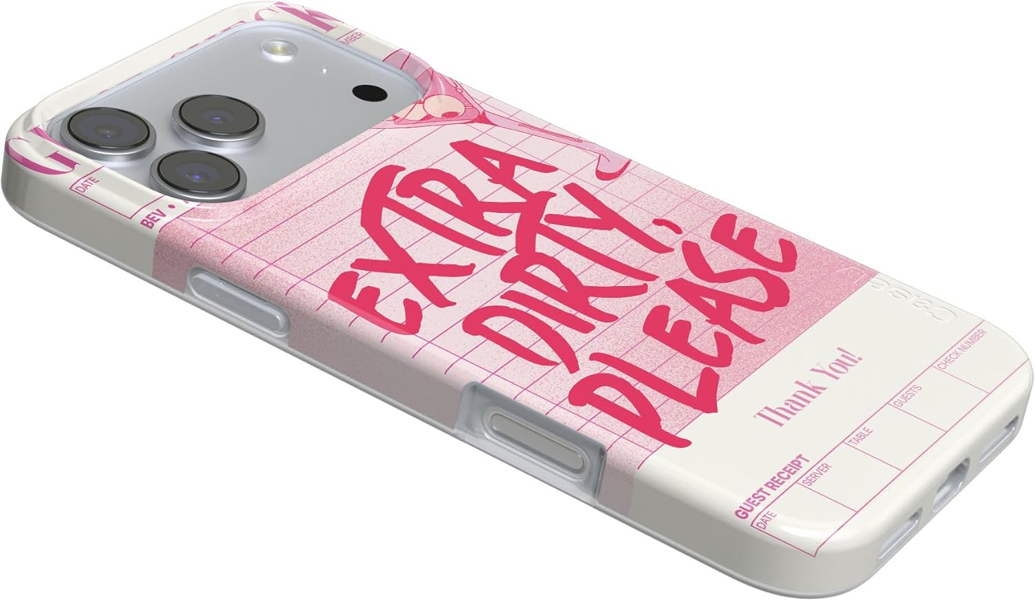 Casely iPhone 17 Pro Max Case | Extra Dirty Please | Fun on Weekdays | Compatible with MagSafe | Classic Ultra Thin Design