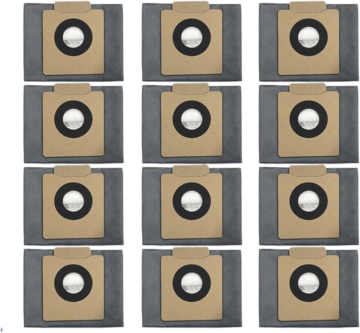 Dust Bag,Compatible for Eufy ，Clean X8 Pro SES / X10 Pro Replacement Spare Parts Accessories(12 PCS)