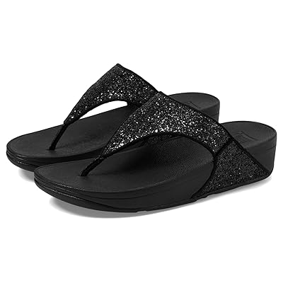 FitFlop Lulu Glitter Toe Thongs Women