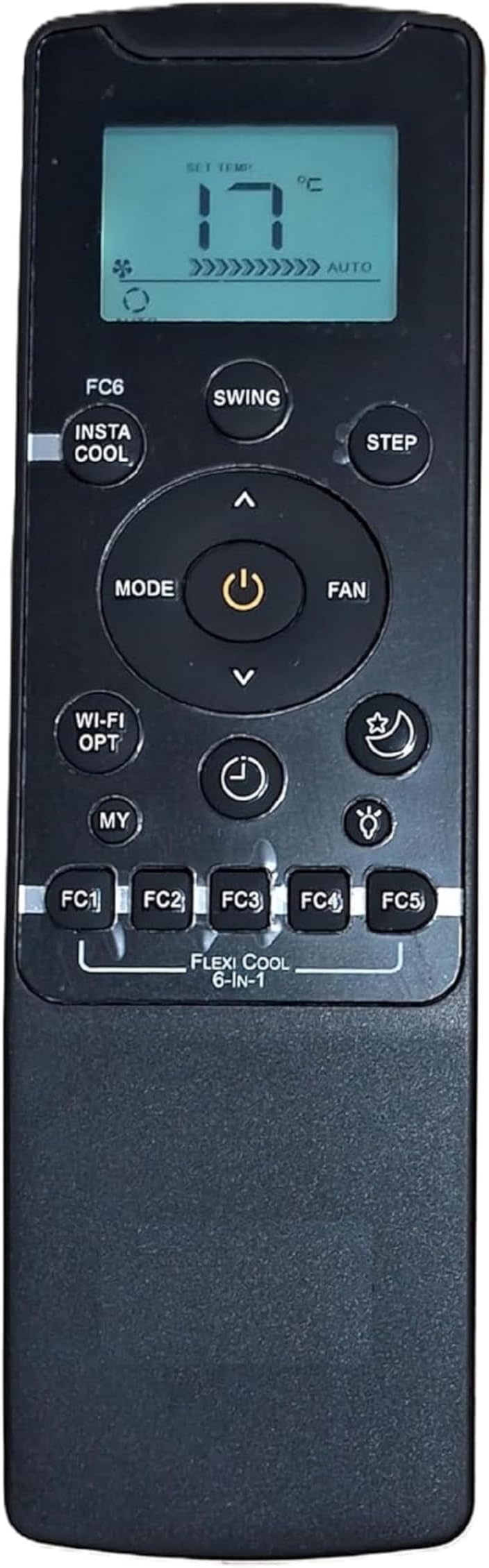 SIWAN 1 Years Warranty, AC Remote Control Compatible for Carrier AC Remote/Carrier Split ac Remote, FC1/FC2/FC3/FC4/FC5/FC6 Flexi Cool