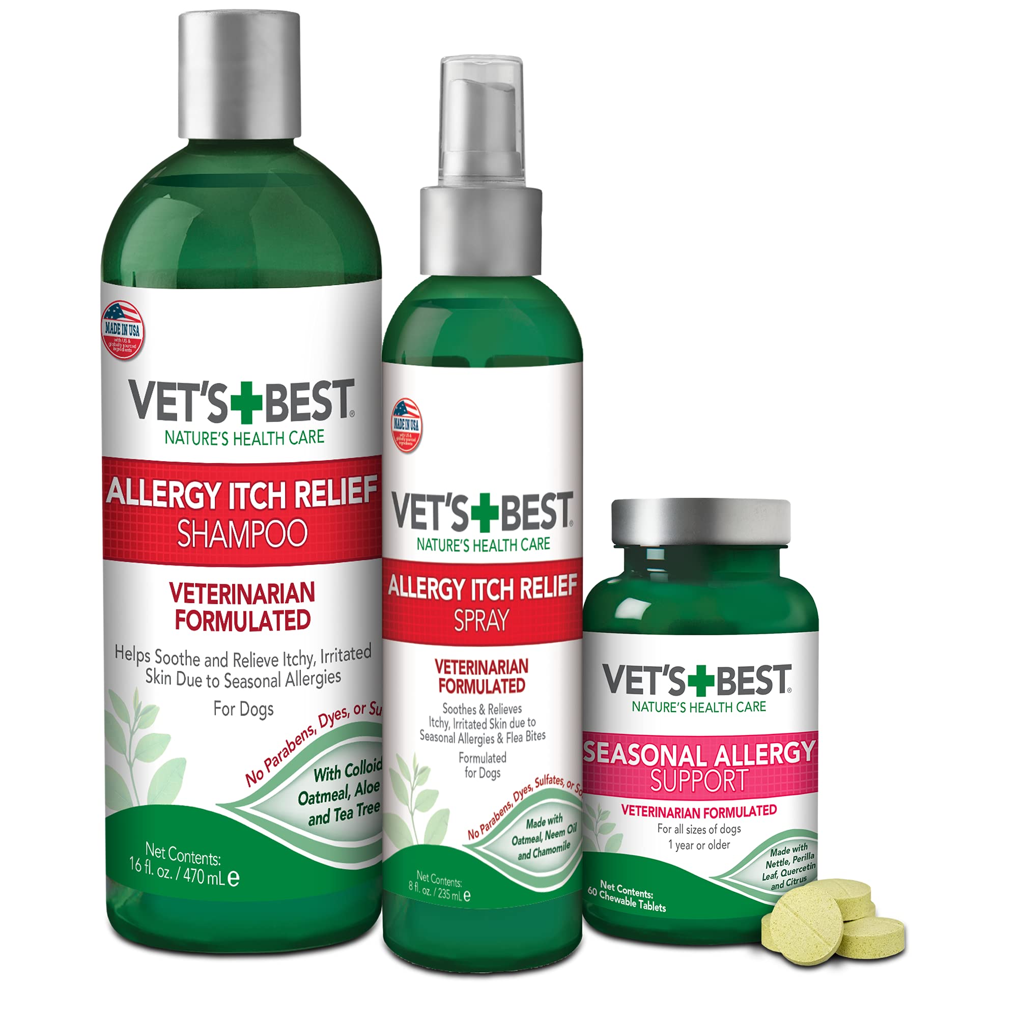 vet's best allergy itch relief spray
