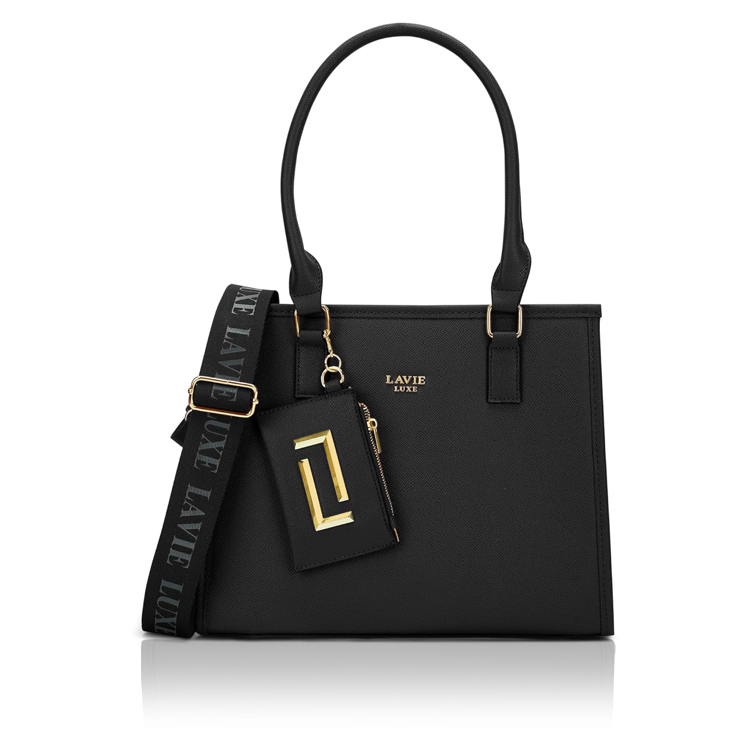 Lavie Luxe Women’s Duo Quad Medium Solid Tonal Satchel Handbag for Women | Satchel Bag for Women Work | Ladies purse | Stylish Shoulder Bag | Ladies Gift Lavie Luxe Women’s Duo Quad Medium Solid Tonal Satchel Handbag for Women | Satchel Bag for Women Work | Ladies purse | Stylish Shoulder Bag | Ladies Gift