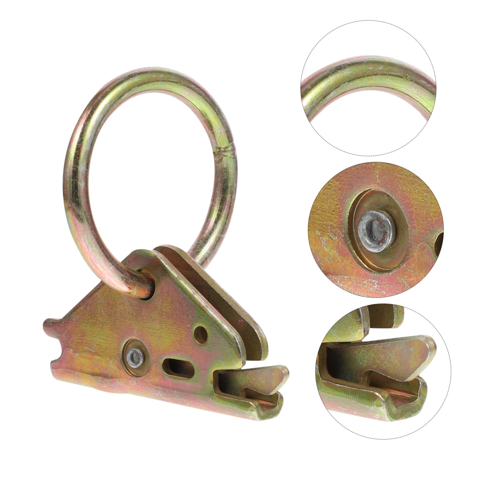 10piezas Anclajes De Amarre Anillo E-track Para Remolques Y Furgonetas Accesorios De Carga Ultra-fuertes De Acero Inoxidable