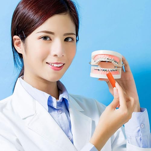 Miniatura 3 de Alineador de 100 piezas para Alineador de Alineador de Chompers Alineador de Ortodoncia para asientos, blanco, verde, naranja, rosa y morado